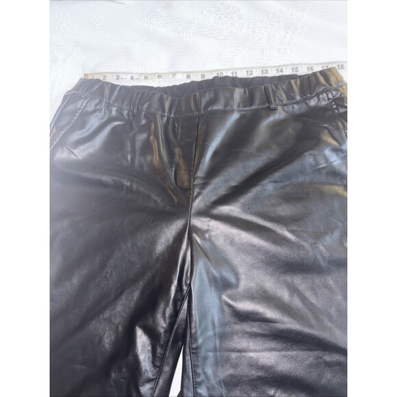 Women’s J.Jill Leather Like Pants XL Tall - Picture 2 of 11